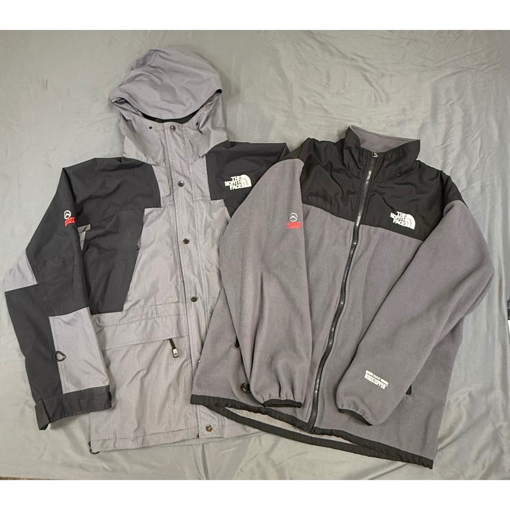 The North Face Summit Series Gore-Tex Parka & Windstopper Fleece Liner Mens L